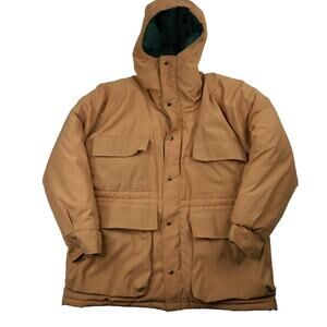 Vintage White Stag Quilted Puffer Jacket